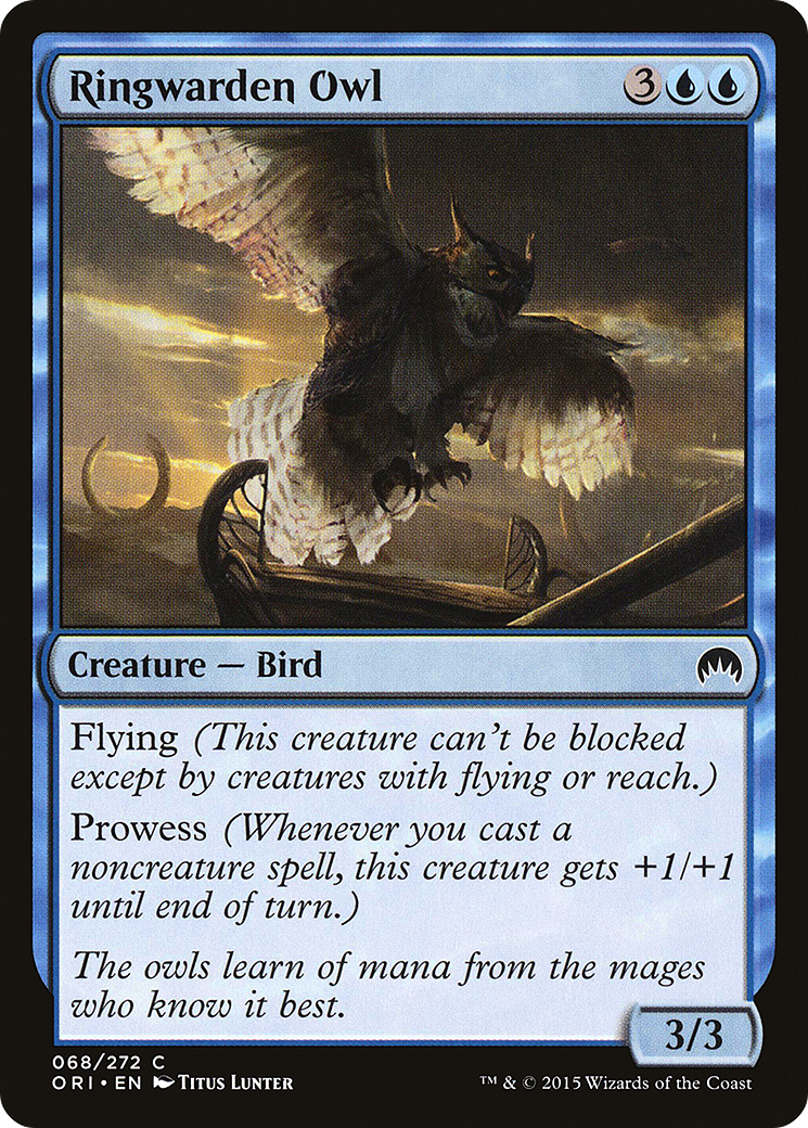 Ringwarden Owl (068) - Magic Origins