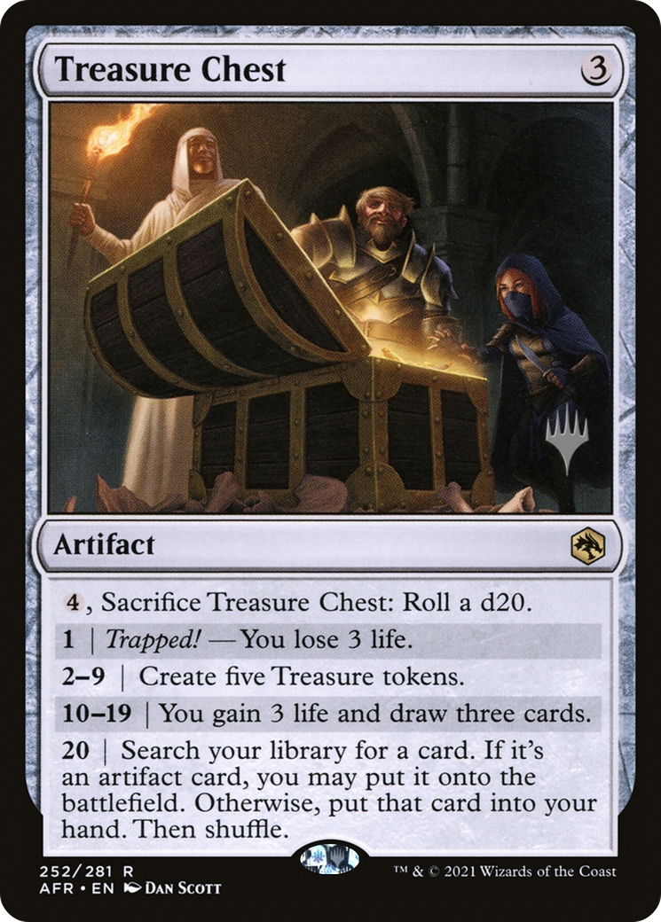 Treasure Chest (252p) Foil - Adventures in the Forgotten Realms Promos