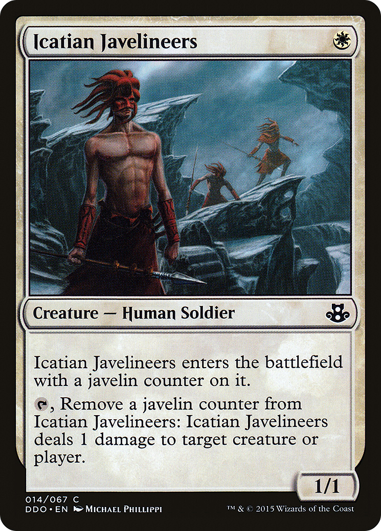 Icatian Javelineers (014) - Duel Decks: Elspeth vs. Kiora