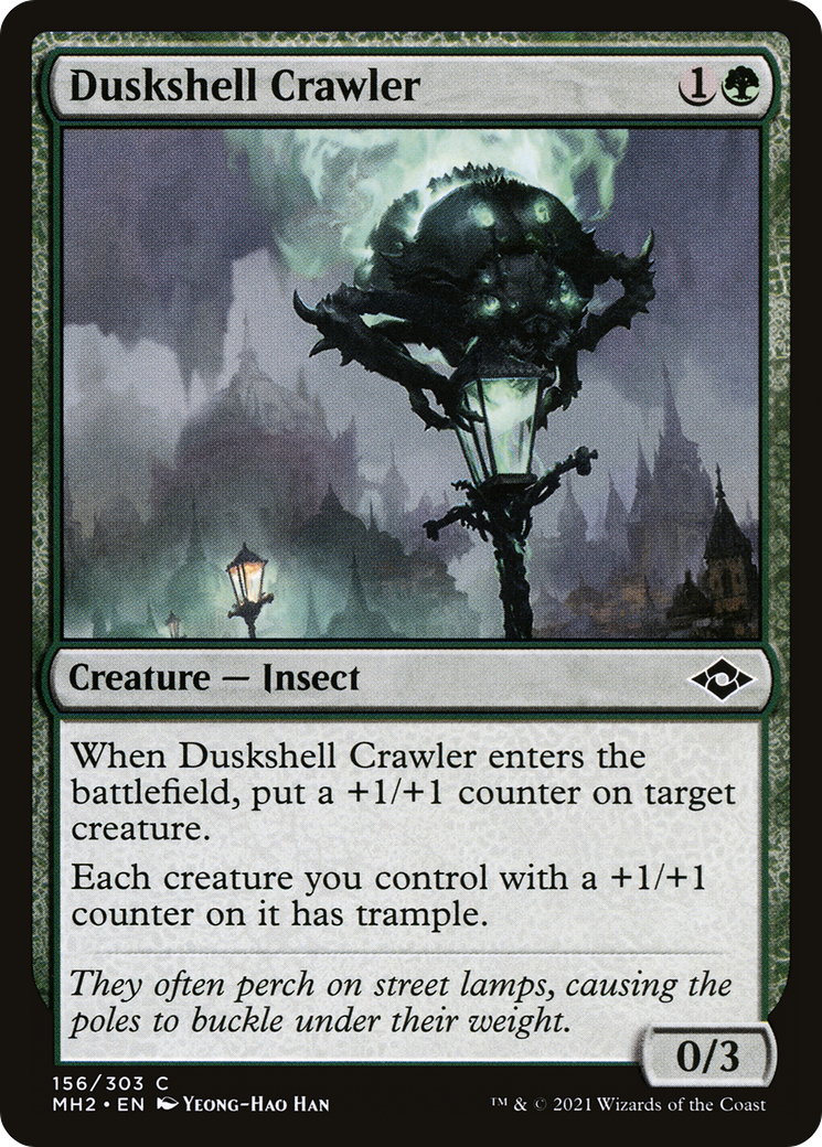 Duskshell Crawler (156) Foil - Modern Horizons 2