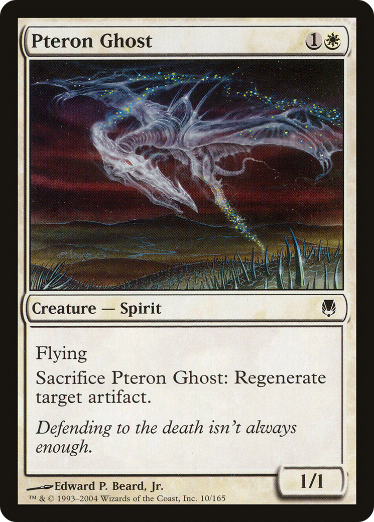 Pteron Ghost (010) Foil - Darksteel