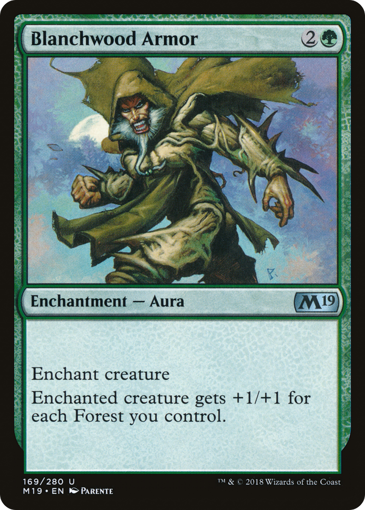 Blanchwood Armor (169) - Core Set 2019