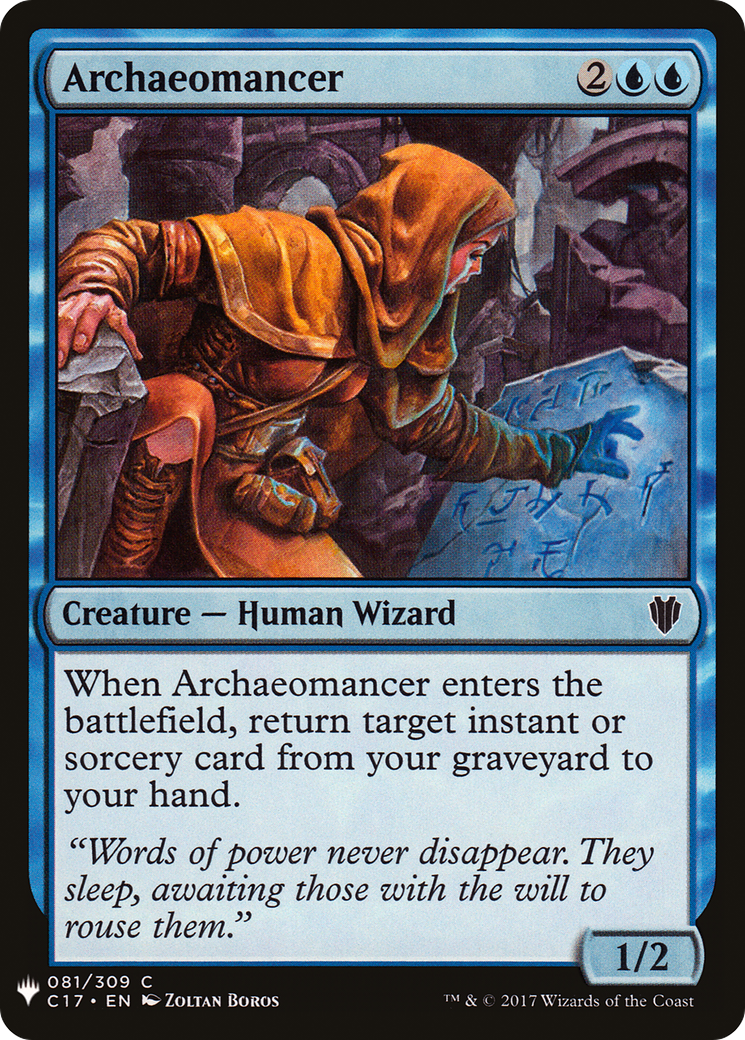 Archaeomancer (C17-81) - The List