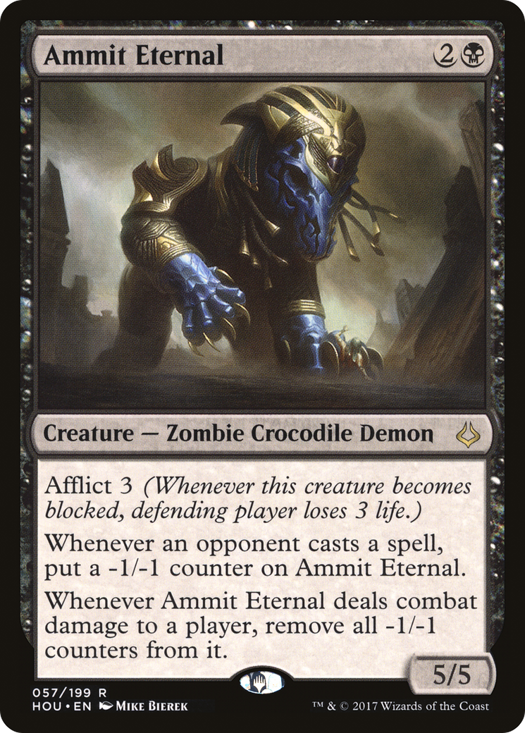 Ammit Eternal (057) Foil - Hour of Devastation
