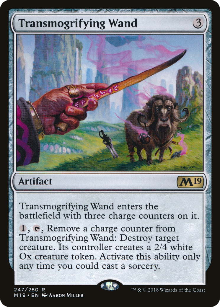 Transmogrifying Wand (247) - Core Set 2019