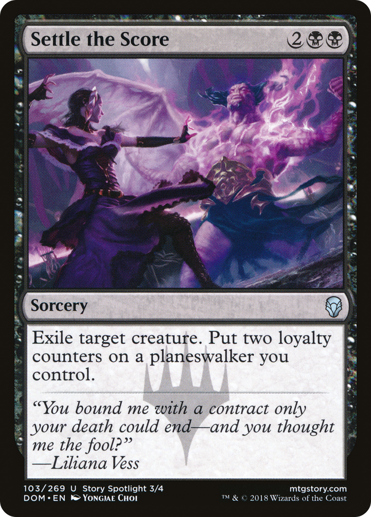 Settle the Score (103) Foil - Dominaria