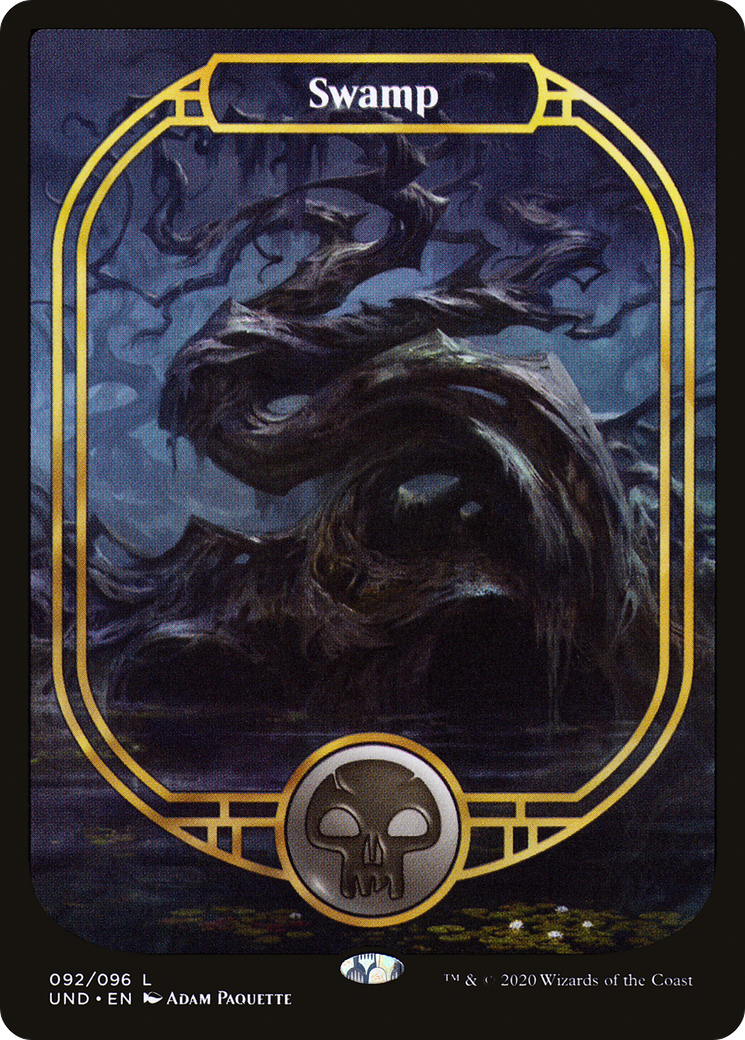 Swamp (092) Foil - Unsanctioned