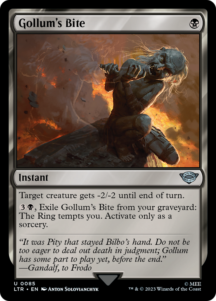 Gollum's Bite (085) Foil - The Lord of the Rings: Tales of Middle-earth