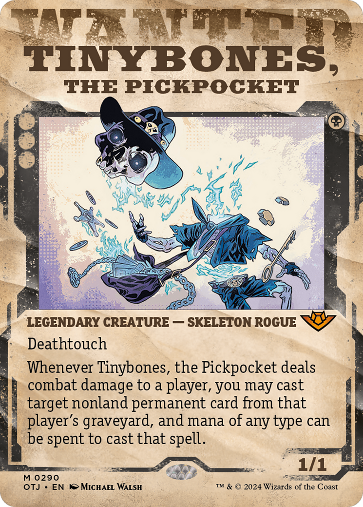 Tinybones, the Pickpocket (Showcase) (290) Foil - Outlaws of Thunder Junction