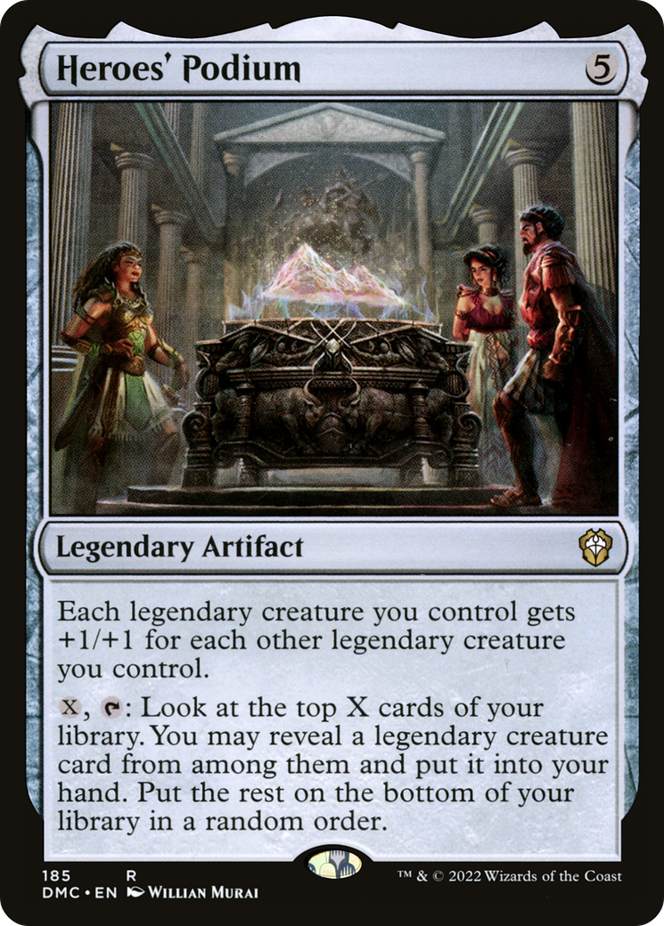 Heroes' Podium (185) - Dominaria United Commander