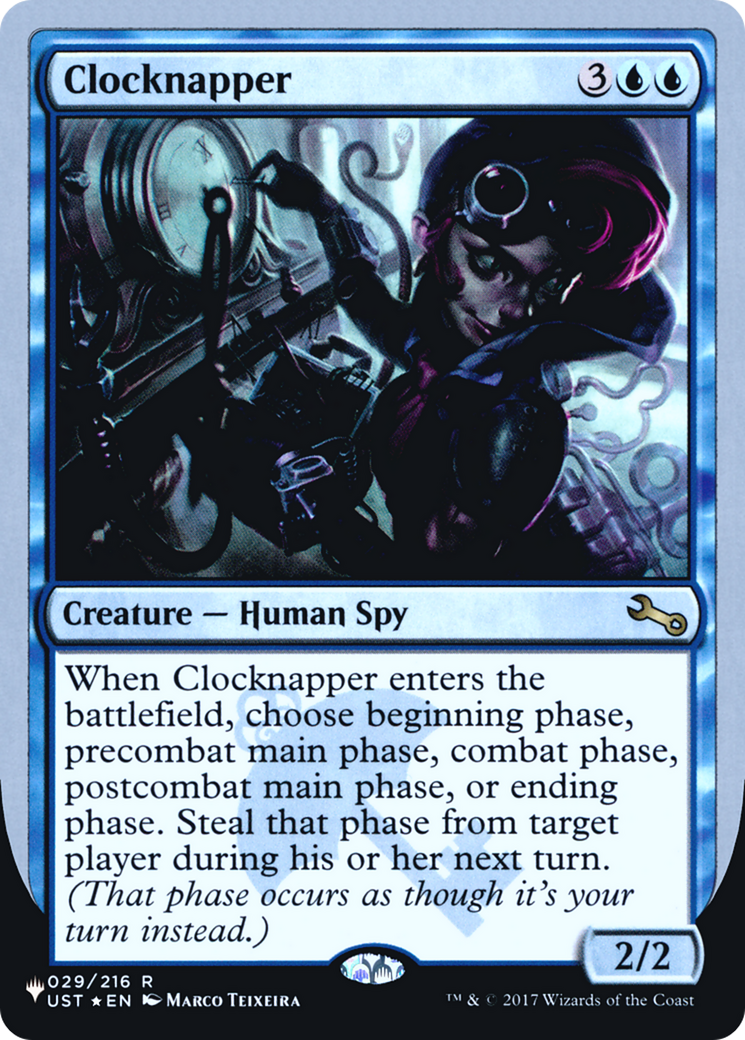 Clocknapper (014) Foil - The List (Unfinity Foil Edition)