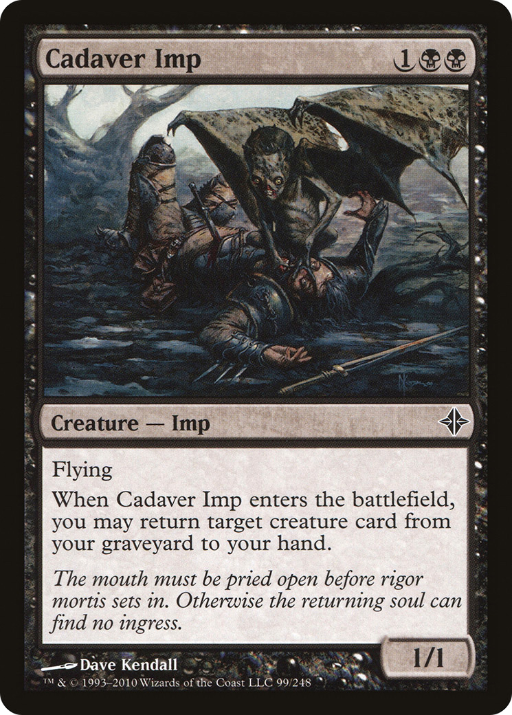 Cadaver Imp (099) Foil - Rise of the Eldrazi