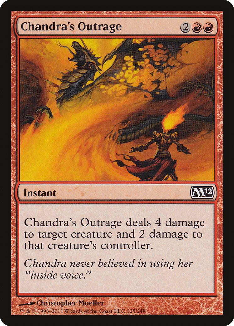 Chandra's Outrage (125) - Magic 2012