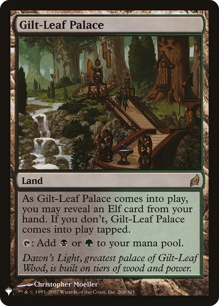 Gilt-Leaf Palace (268) - The List