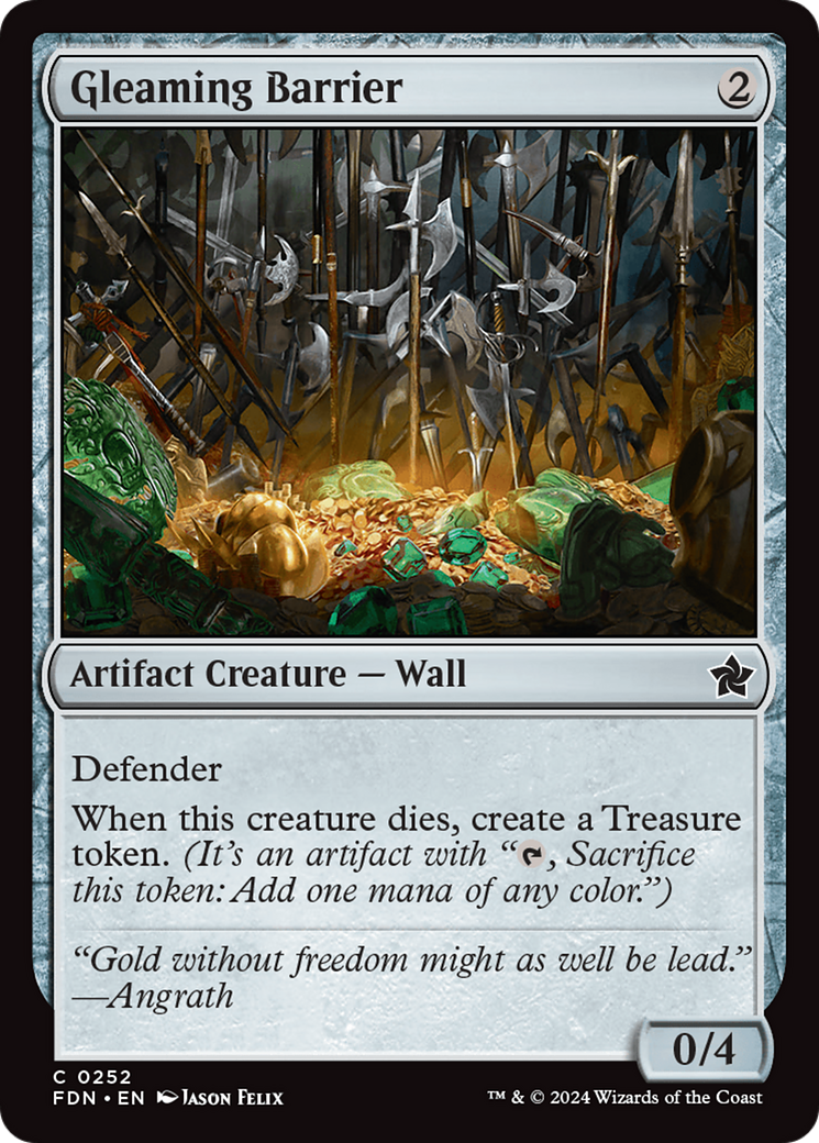 Gleaming Barrier (252) - Foundations