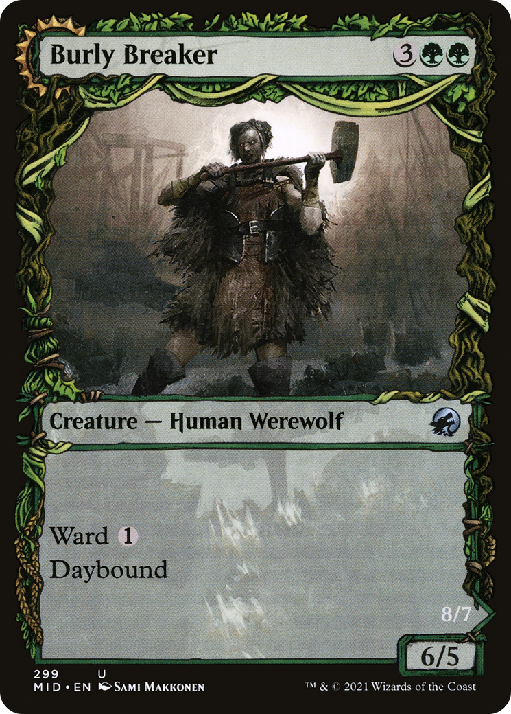 Burly Breaker // Dire-Strain Demolisher (Showcase) (299) - Innistrad: Midnight Hunt