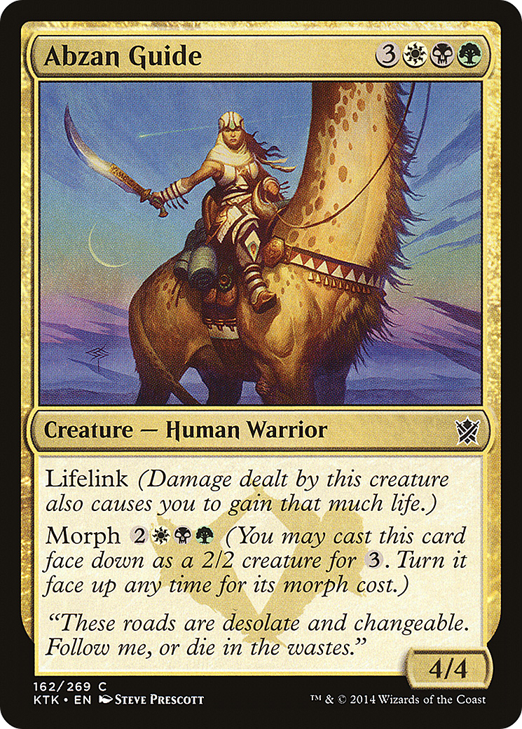 Abzan Guide (162) Foil - Khans of Tarkir