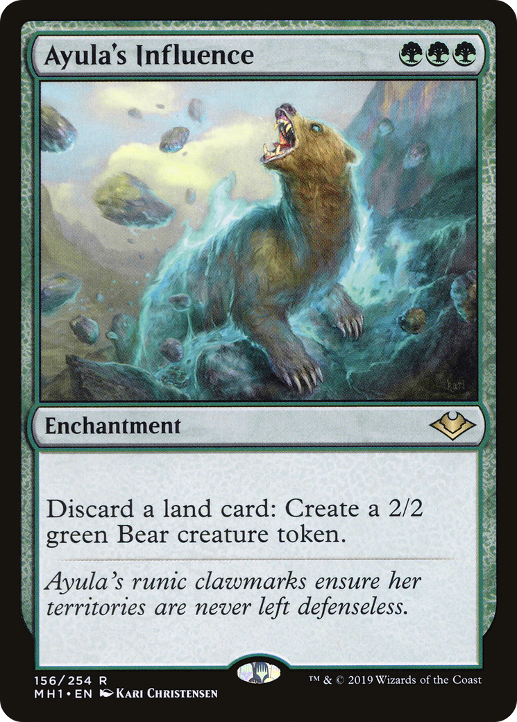 Ayula's Influence (156) Foil - Modern Horizons