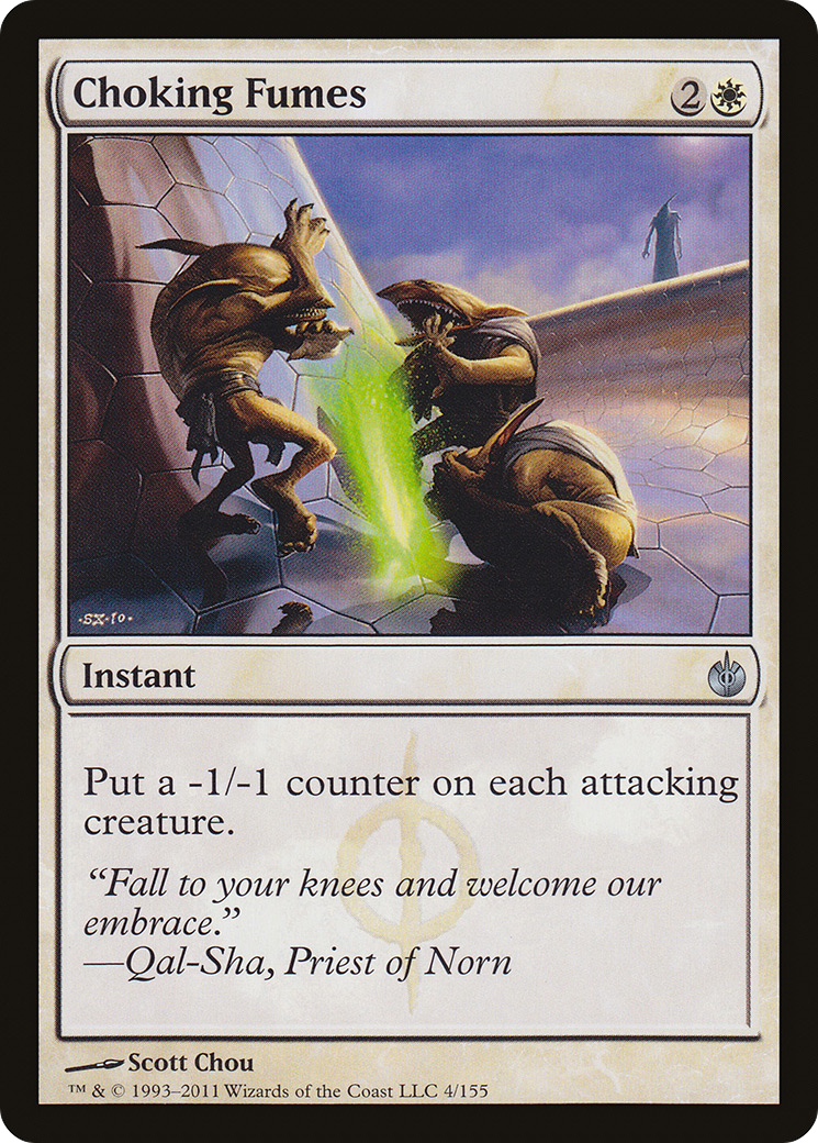 Choking Fumes (004) - Mirrodin Besieged