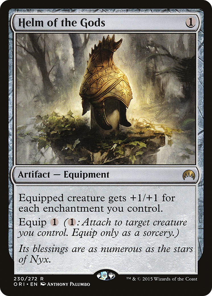 Helm of the Gods (230) Foil - Magic Origins