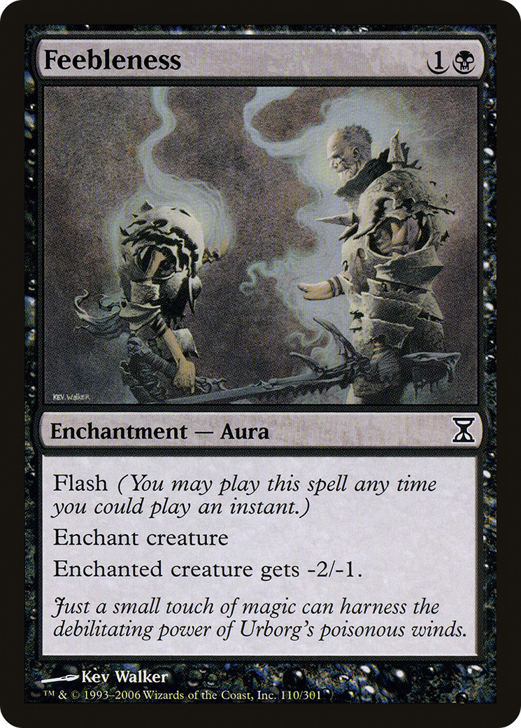 Feebleness (110) Foil - Time Spiral