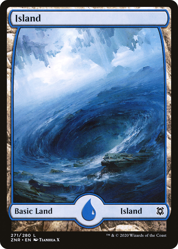 Island – Full Art (271) Foil - Zendikar Rising