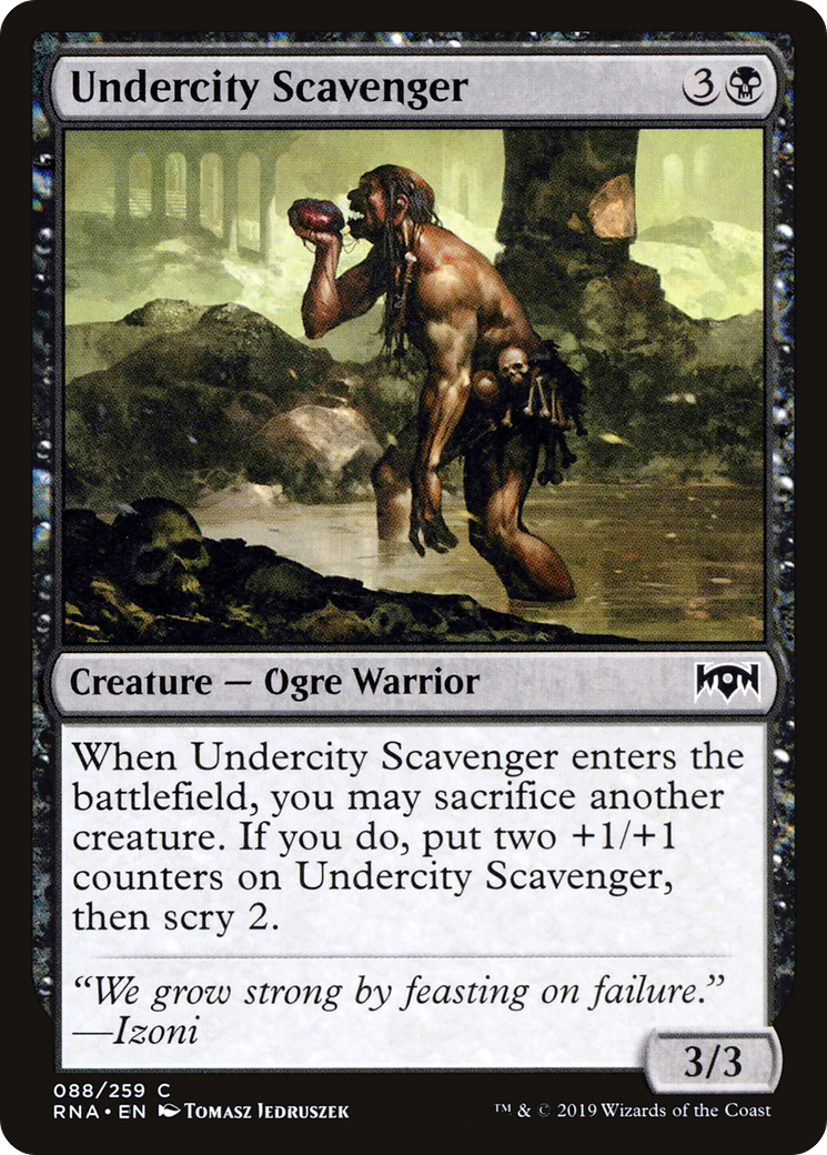 Undercity Scavenger (088) - Ravnica Allegiance