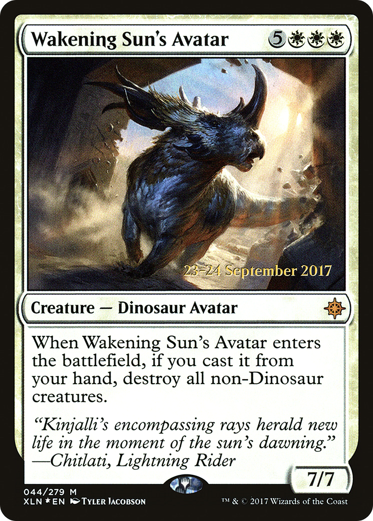 Wakening Sun's Avatar (044) Foil - Ixalan Promos