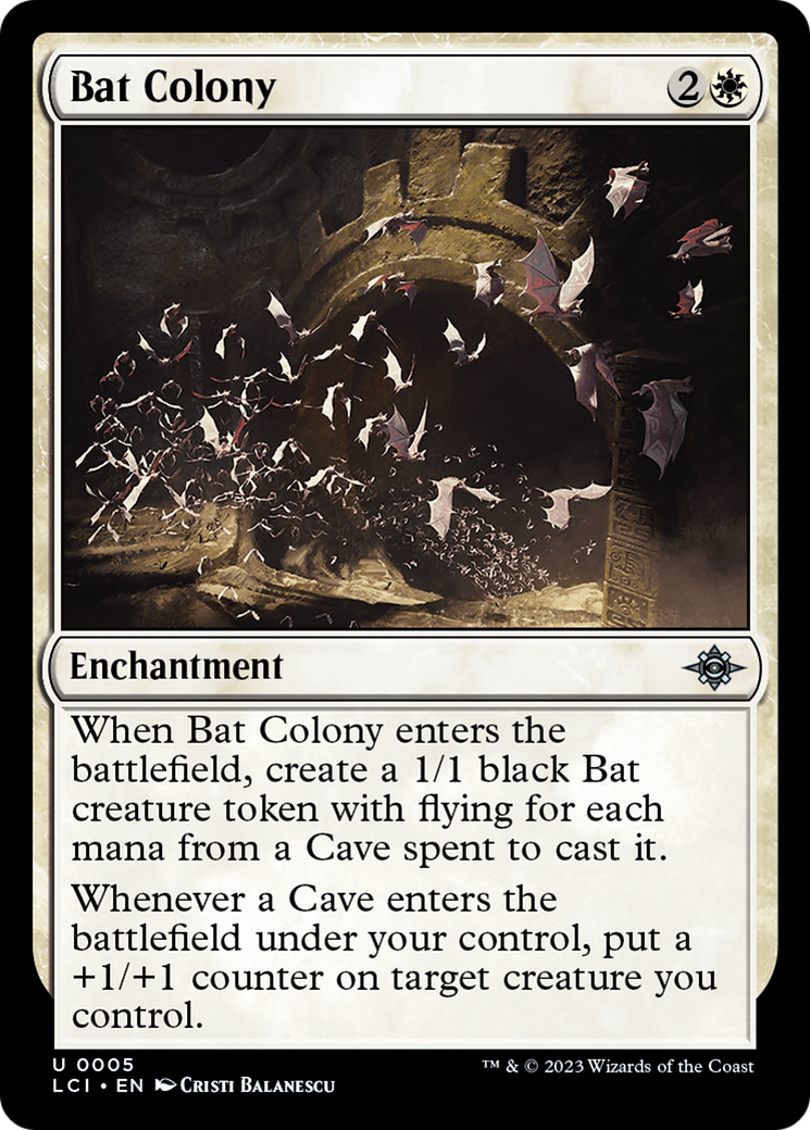 Bat Colony (005) Foil - The Lost Caverns of Ixalan