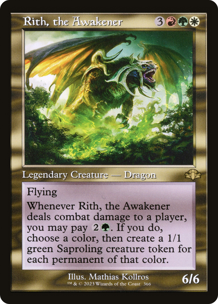 Rith, the Awakener (Retro) (366) - Dominaria Remastered
