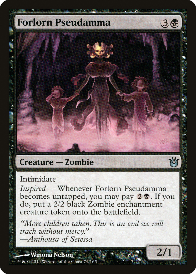 Forlorn Pseudamma (071) Foil - Born of the Gods