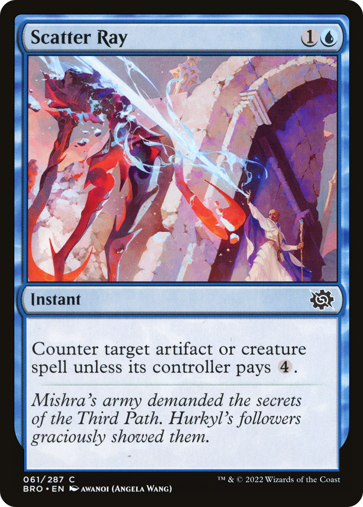 Scatter Ray (061) Foil - The Brothers' War