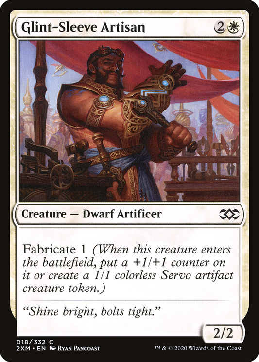 Glint-Sleeve Artisan (018) Foil - Double Masters