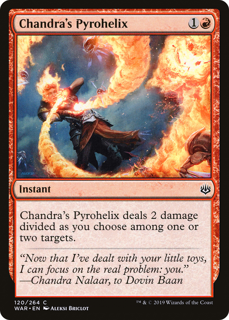 Chandra's Pyrohelix (120) - War of the Spark