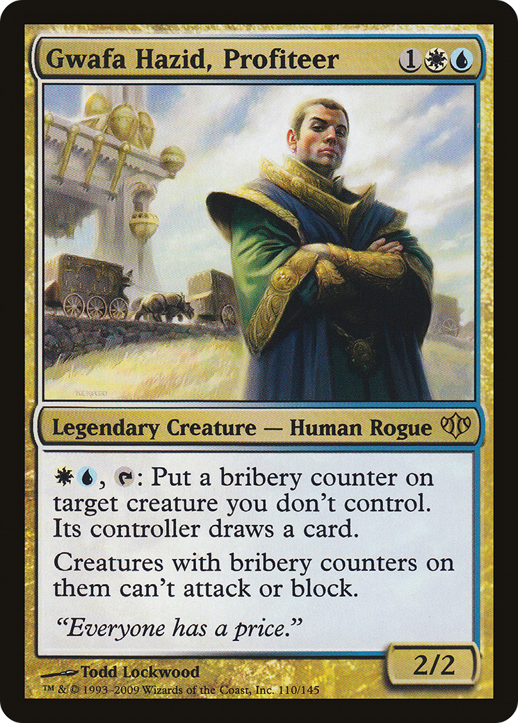 Gwafa Hazid, Profiteer (110) Foil - Conflux