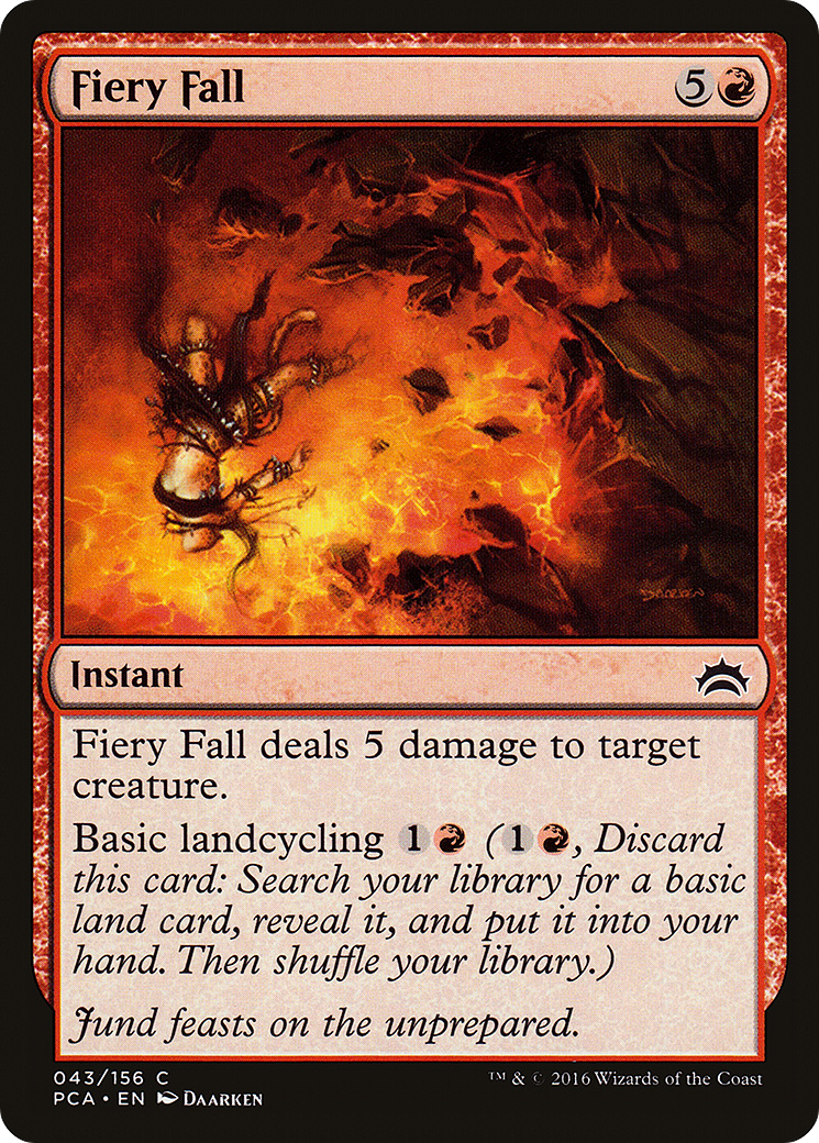 Fiery Fall (043) - Planechase Anthology