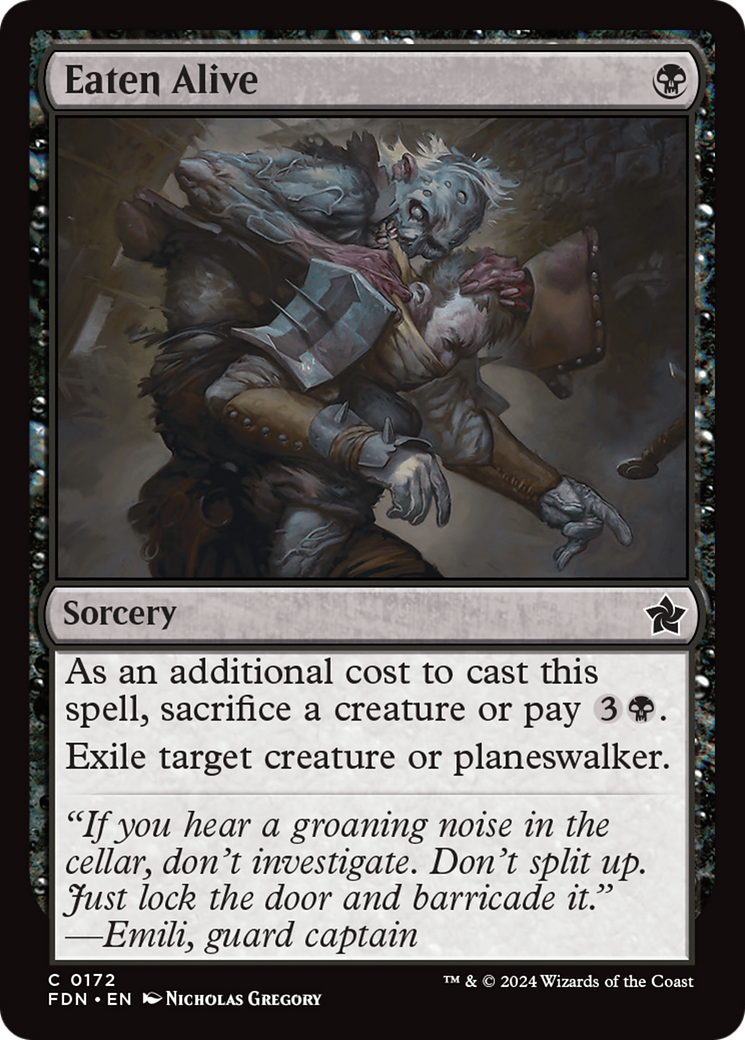 Eaten Alive (172) Foil - Foundations