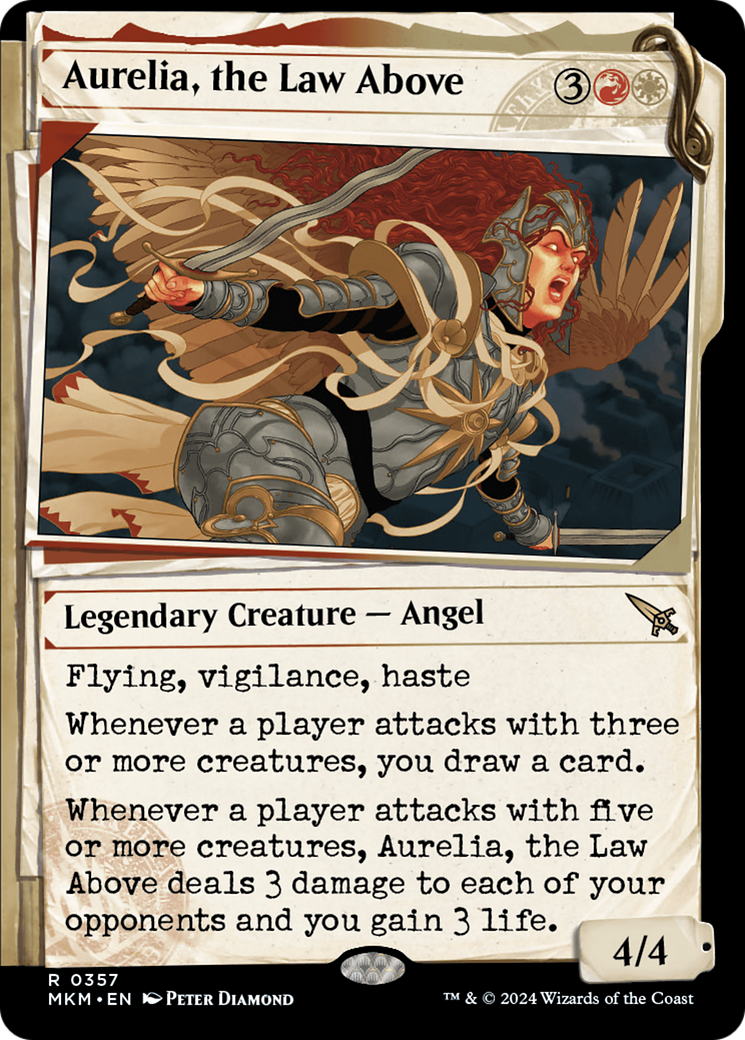 Aurelia, the Law Above (Showcase) (357) Foil - Murders at Karlov Manor