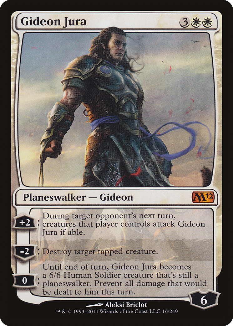 Gideon Jura (016) Foil - Magic 2012