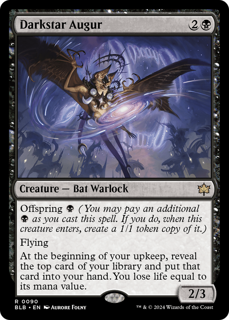 Darkstar Augur (090) - Bloomburrow