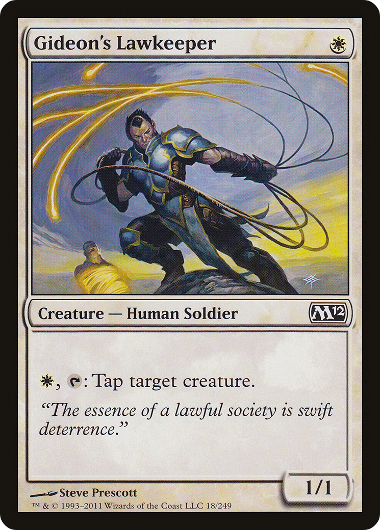 Gideon's Lawkeeper (018) - Magic 2012