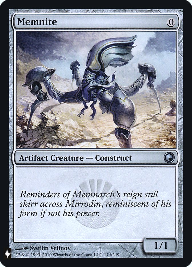 Memnite (SOM-174) Foil - The List