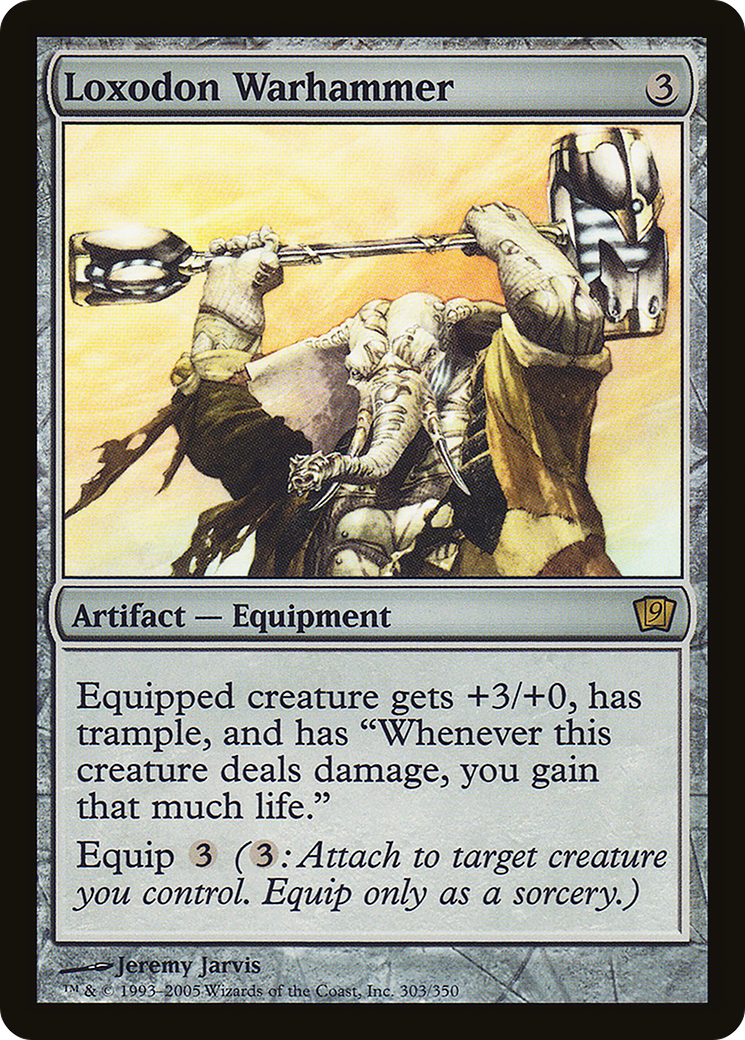 Loxodon Warhammer (303) Foil - Ninth Edition