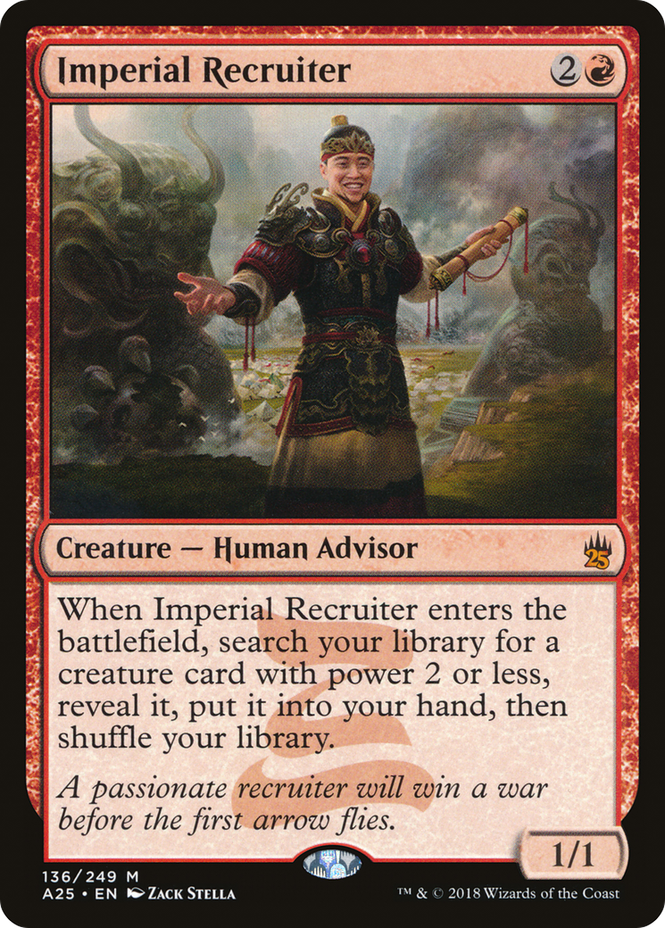 Imperial Recruiter (136) - Masters 25