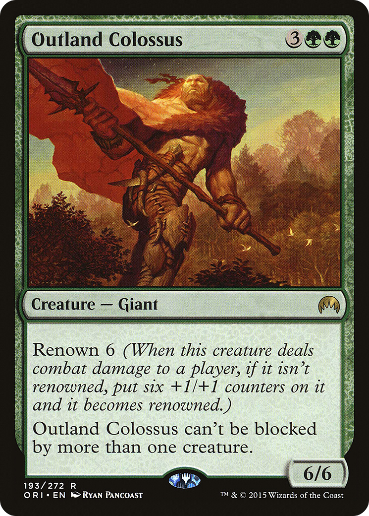 Outland Colossus (193) - Magic Origins