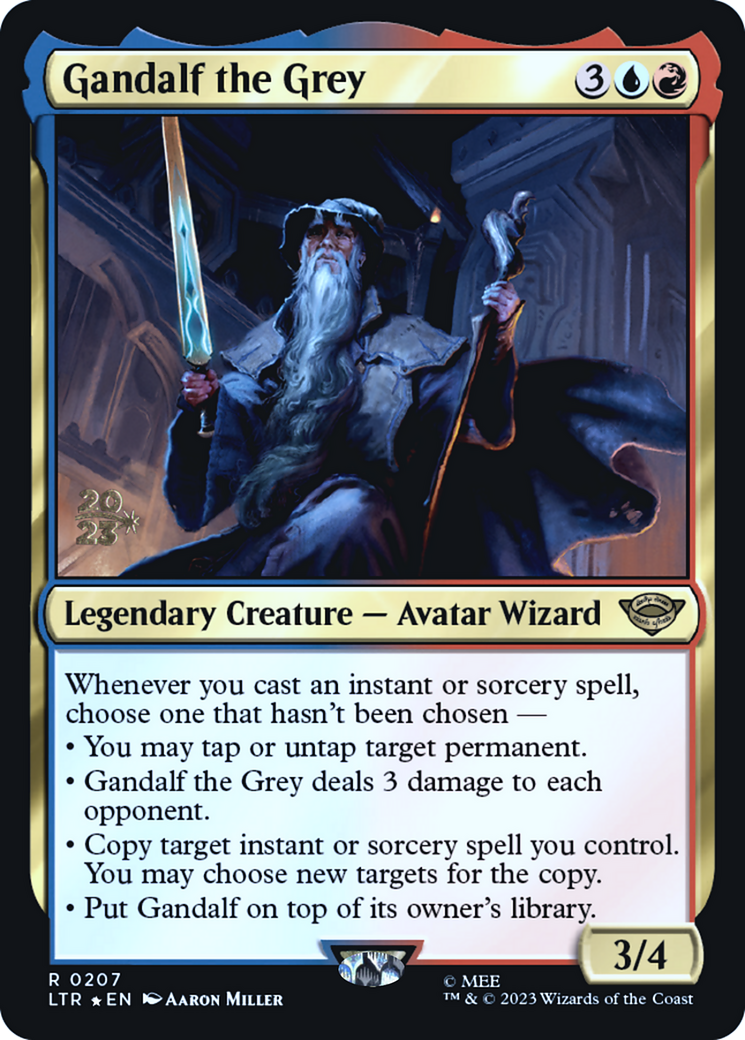 Gandalf the Grey (207s) Foil - Tales of Middle-earth Promos
