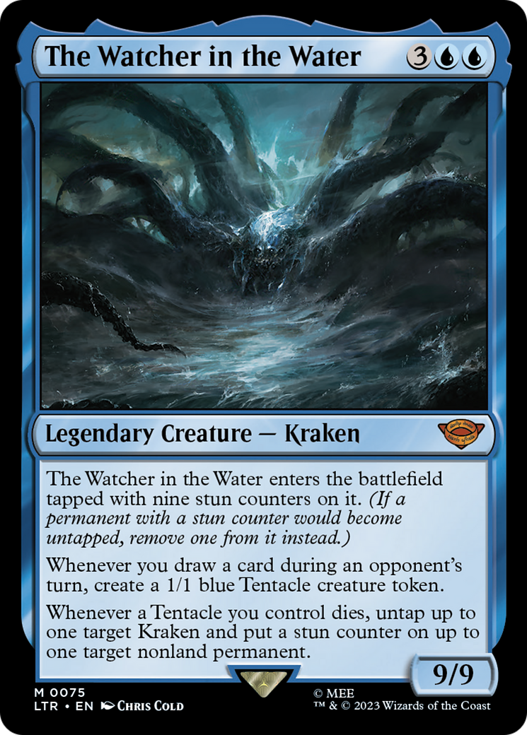 The Watcher in the Water (075) Foil - The Lord of the Rings: Tales of Middle-earth