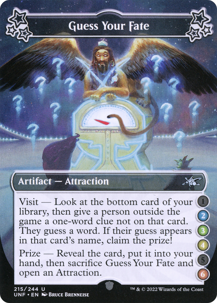 Guess Your Fate (215a) - Unfinity