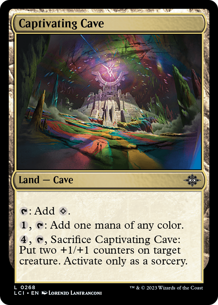 Captivating Cave (268) Foil - The Lost Caverns of Ixalan