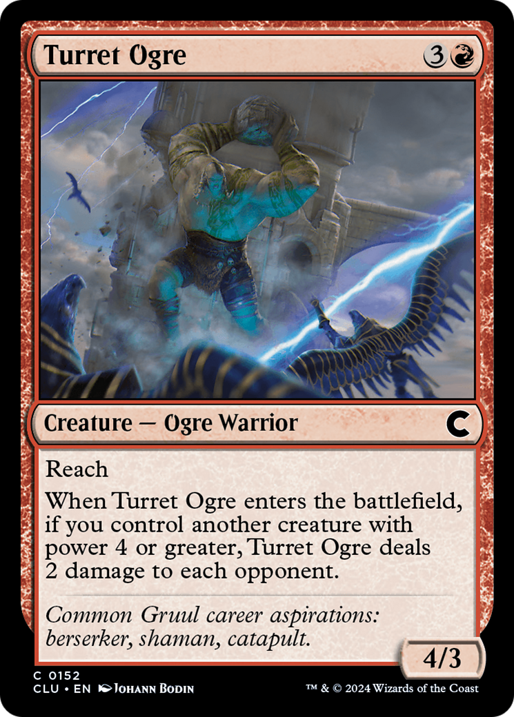 Turret Ogre (152) - Ravnica: Clue Edition
